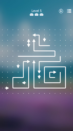 Zen Arrow Flow game screen